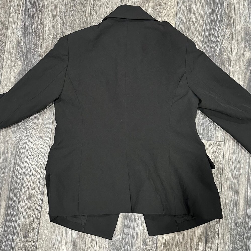 Wantable Black Women's Double Breasted Button Blazer, Size 10 - Picture 6 of 8